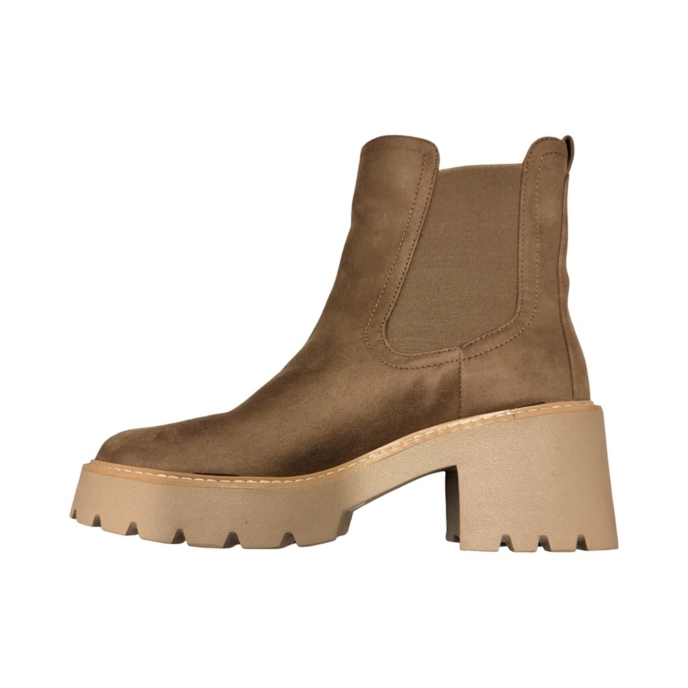 DV by Dolce Vita Tiffany Chelsea Boots | Taupe Suede - Picture 8 of 10